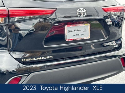 2023 Toyota Highlander XLE