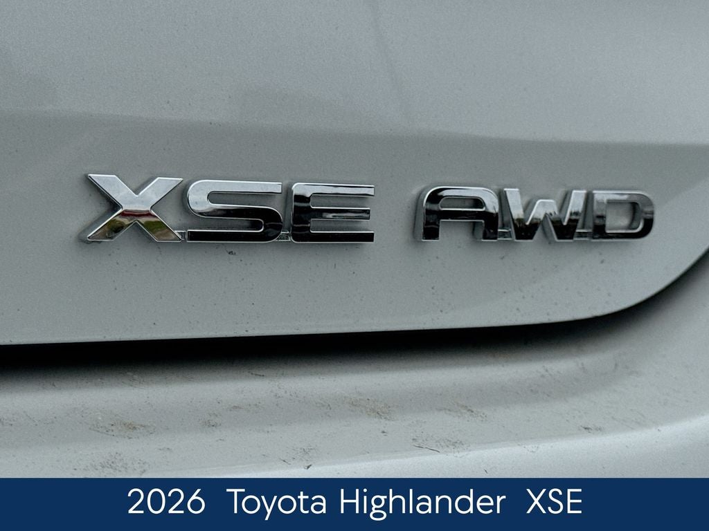 2026 Toyota Highlander XSE