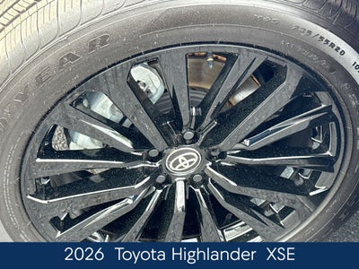 2026 Toyota Highlander XSE