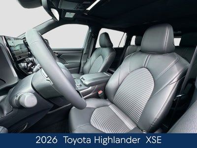 2026 Toyota Highlander XSE