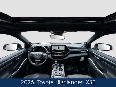 2026 Toyota Highlander XSE