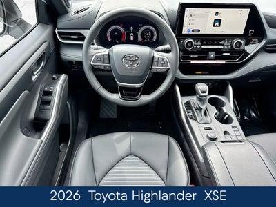 2026 Toyota Highlander XSE