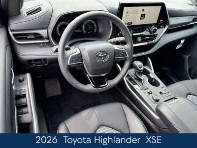 2026 Toyota Highlander XSE