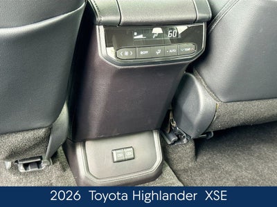 2026 Toyota Highlander XSE