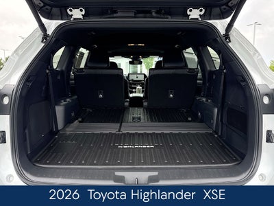 2026 Toyota Highlander XSE
