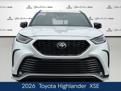 2026 Toyota Highlander XSE