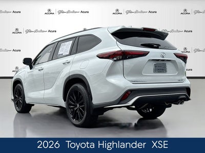 2026 Toyota Highlander XSE