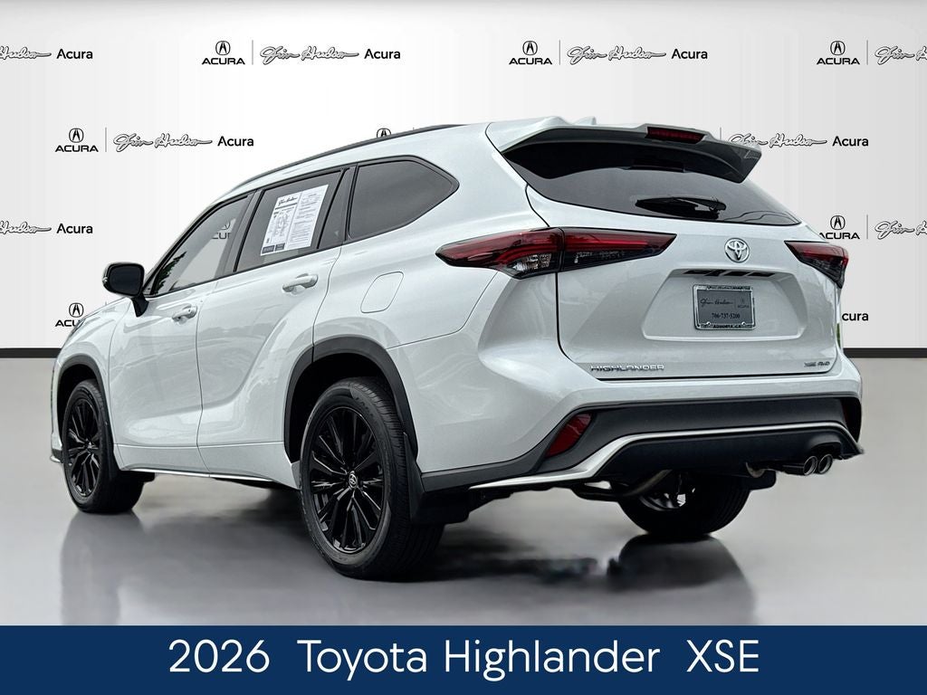 2026 Toyota Highlander XSE
