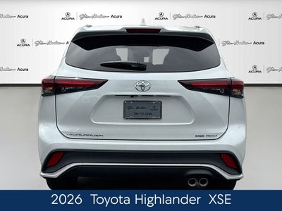 2026 Toyota Highlander XSE