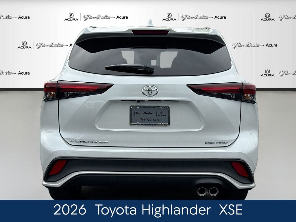 2026 Toyota Highlander XSE