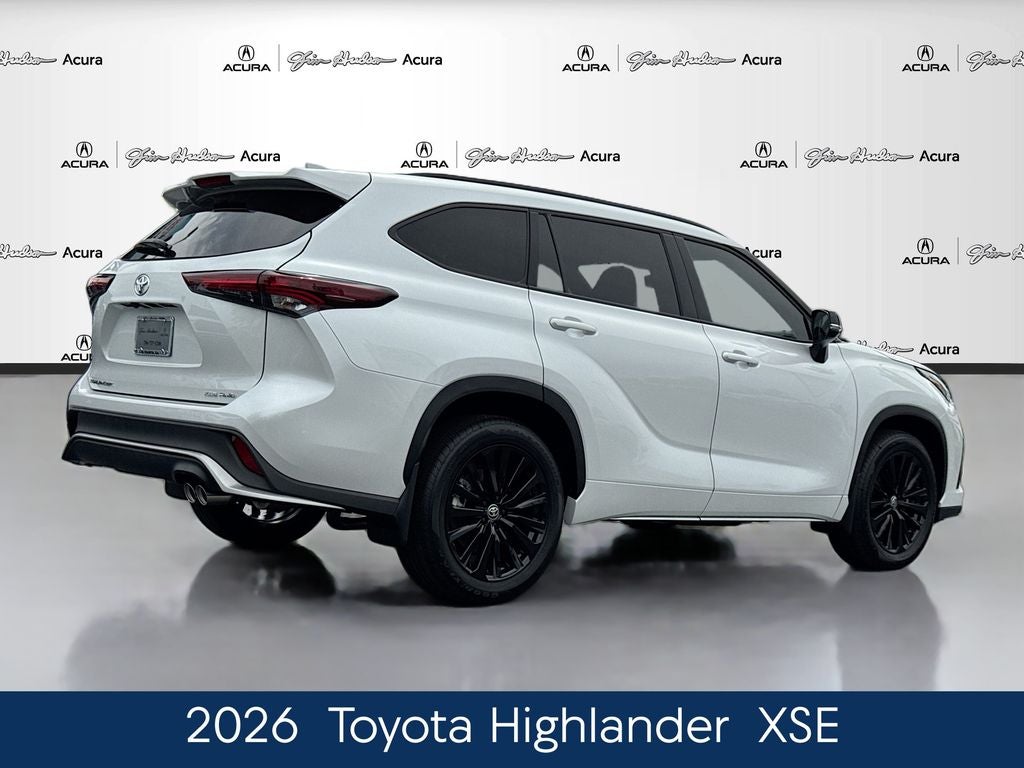 2026 Toyota Highlander XSE