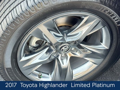 2017 Toyota Highlander Limited Platinum