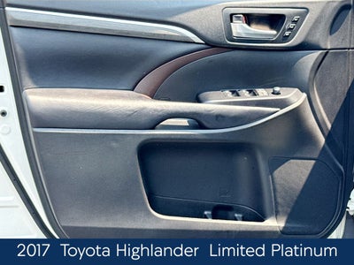 2017 Toyota Highlander Limited Platinum