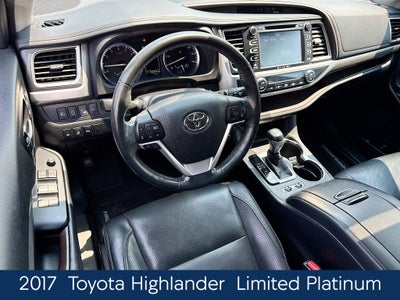 2017 Toyota Highlander Limited Platinum