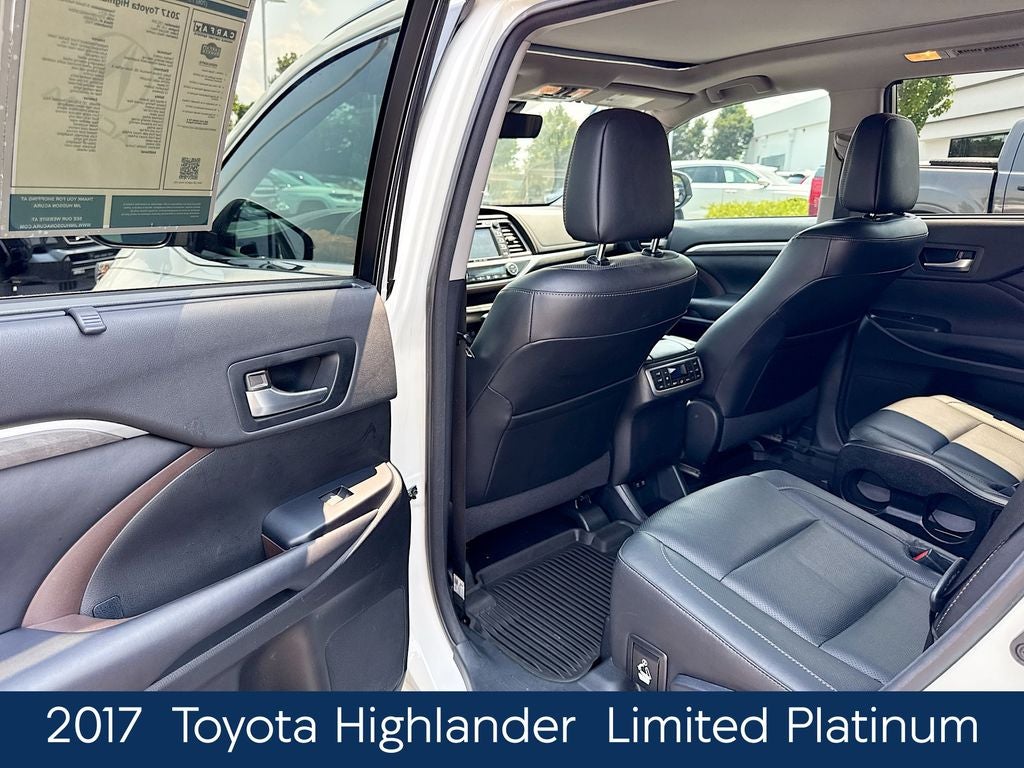 2017 Toyota Highlander Limited Platinum