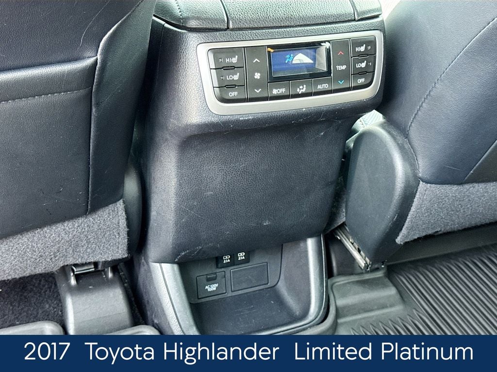 2017 Toyota Highlander Limited Platinum