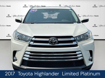 2017 Toyota Highlander Limited Platinum