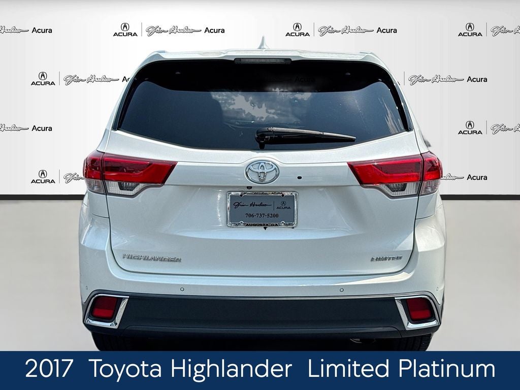 2017 Toyota Highlander Limited Platinum