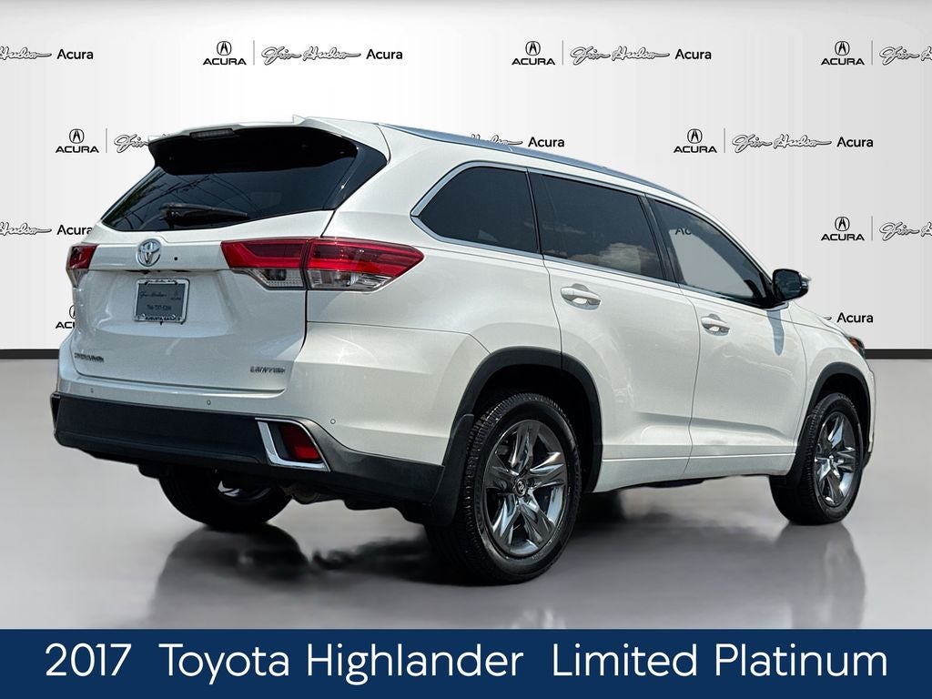 2017 Toyota Highlander Limited Platinum