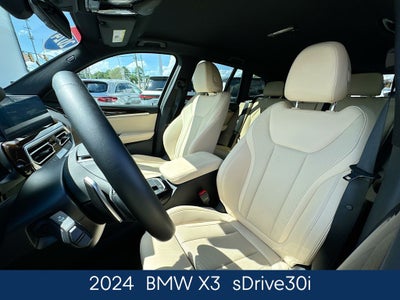 2024 BMW X3 sDrive30i