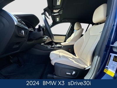 2024 BMW X3 sDrive30i