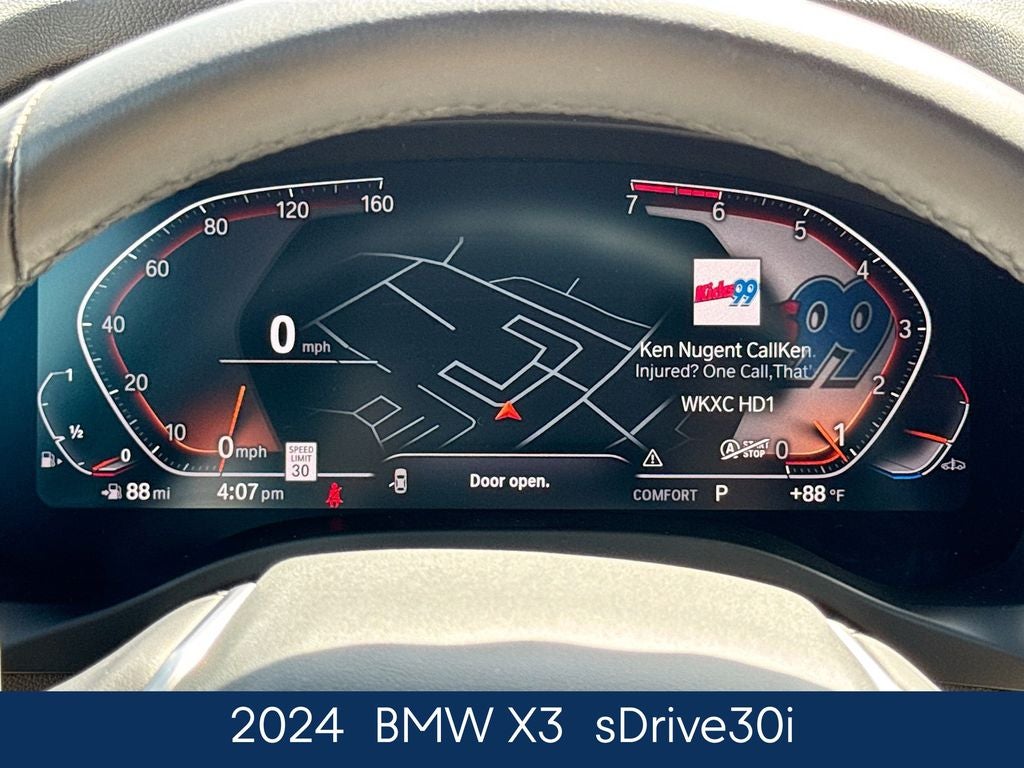 2024 BMW X3 sDrive30i
