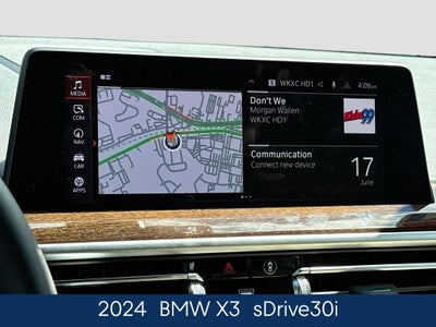 2024 BMW X3 sDrive30i