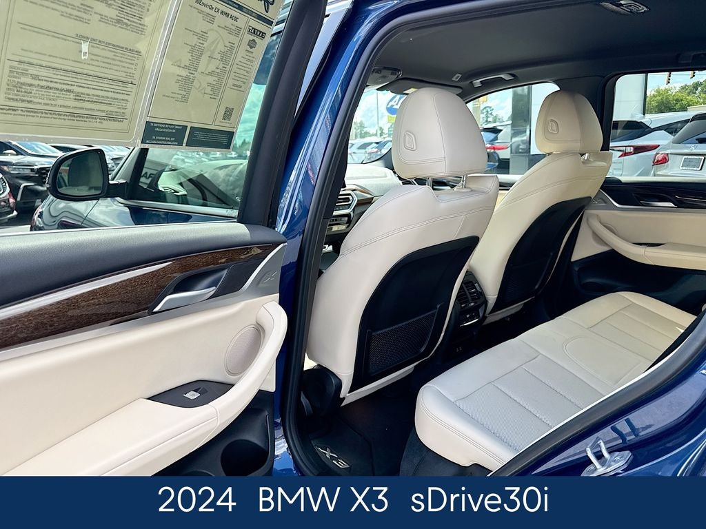 2024 BMW X3 sDrive30i