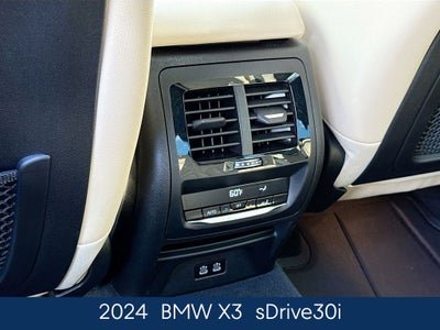 2024 BMW X3 sDrive30i