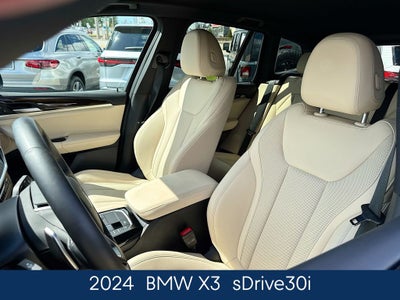 2024 BMW X3 sDrive30i