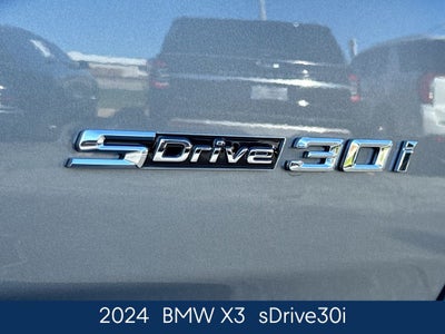 2024 BMW X3 sDrive30i