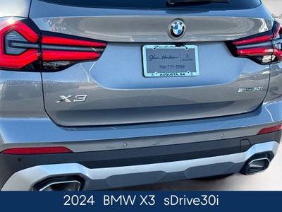 2024 BMW X3 sDrive30i