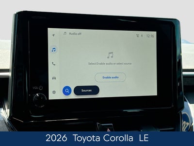 2026 Toyota Corolla LE
