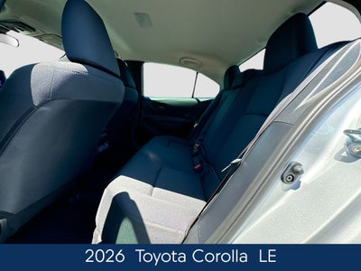 2026 Toyota Corolla LE
