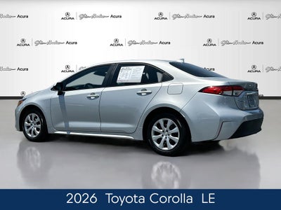 2026 Toyota Corolla LE