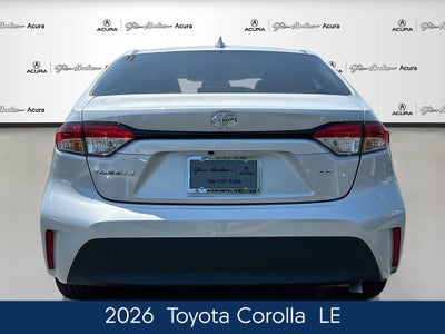 2026 Toyota Corolla LE