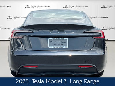 2025 Tesla Model 3 Long Range