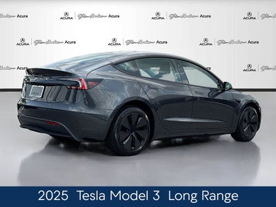 2025 Tesla Model 3 Long Range