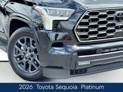 2026 Toyota Sequoia Platinum