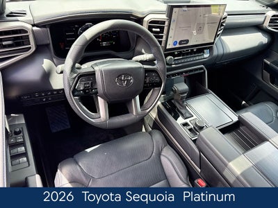 2026 Toyota Sequoia Platinum
