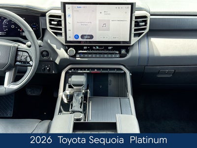 2026 Toyota Sequoia Platinum