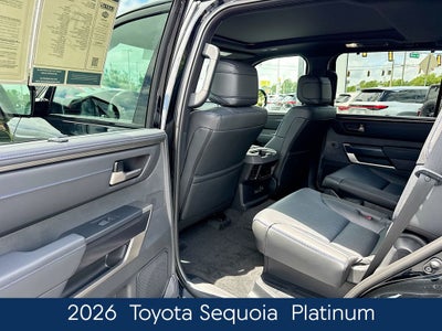 2026 Toyota Sequoia Platinum