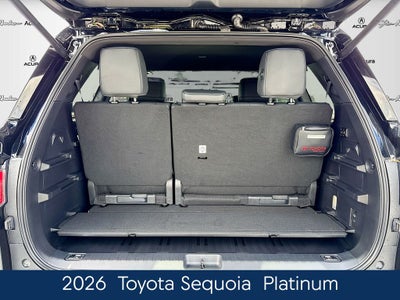 2026 Toyota Sequoia Platinum