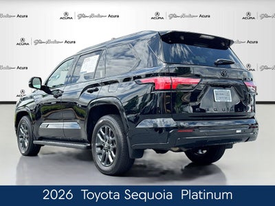 2026 Toyota Sequoia Platinum