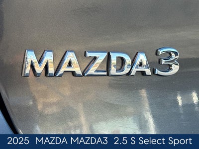 2025 Mazda Mazda3 2.5 S Select Sport Base