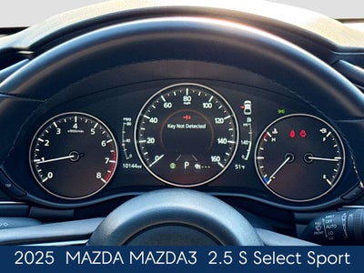 2025 Mazda Mazda3 2.5 S Select Sport Base