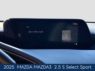 2025 Mazda Mazda3 2.5 S Select Sport Base