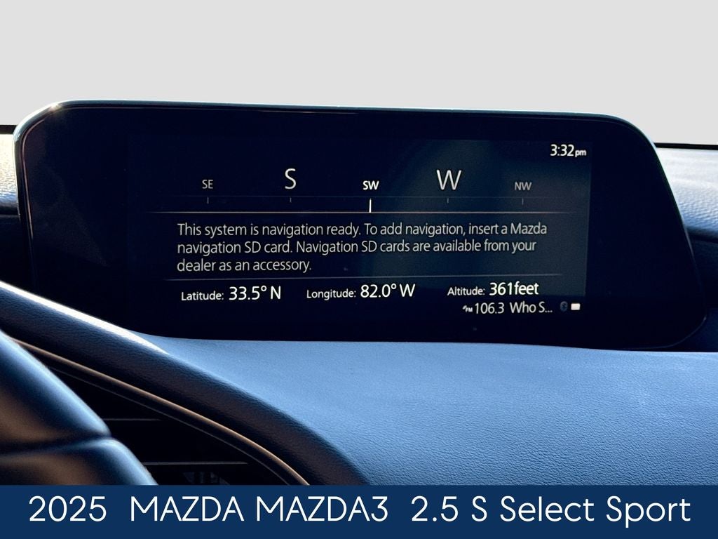2025 Mazda Mazda3 2.5 S Select Sport Base