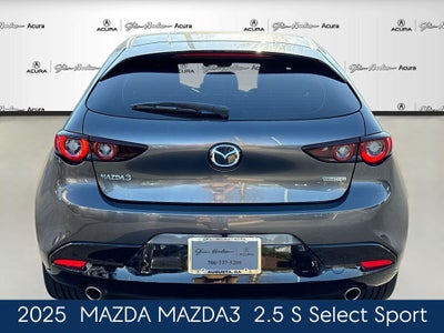 2025 Mazda Mazda3 2.5 S Select Sport Base