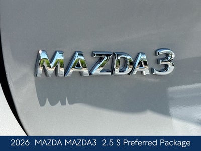 2026 Mazda Mazda3 2.5 S Preferred